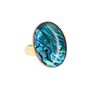 Awestruck Abalone Ring