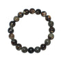 Black Tourmaline Muscovite Stretch Bracelet
