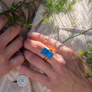 Brilliant Sky Kyanite Ring