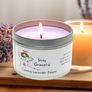 Stay Grateful - Calming Lavender Flower Candle