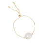 Dedication Moonstone Slide Bead Bracelet