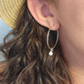 Don't Quit Your Daydream Moonstone Hoops