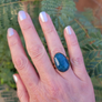 Faceted Apatite Ring