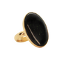 Gilded Goldstone Ring