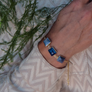 Kyanite Slide Bead Bracelet