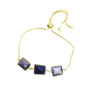 Kyanite Slide Bead Bracelet