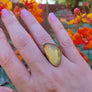 Limoncello Starlight Lemon Quartz Ring