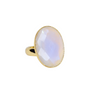 Lunar Love Blue Lace Agate Ring