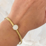 Dawn Mother of Pearl Cuff Bracelet