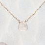 Rosy Serenity Pendant Necklace
