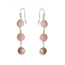 Soulshine Strawberry Quartz Drop Earrings