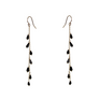 Jupiter Black Spinel Crystal Earrings