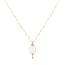 Moonstone Gold Necklace