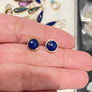 Lapis Stud Earrings