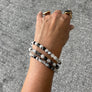 Tourmalinated Quartz Stretch Bracelet