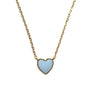 Lacquer Heart Necklace