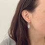 Moonstone Silver Earrings