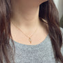 Moonstone Gold Necklace