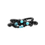 Onyx and Turquoise Bracelet