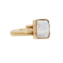 Moonstone Brass Ring