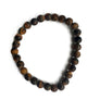 Matte Tiger Eye Stretch Bracelet
