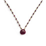 Ruby Drop Necklace