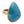 Turquoise stone ring in gold alchemia