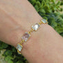 Crystal Bridges Cushion Cut Bracelet