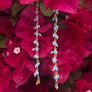 Turquoise Fringe Duster Earring