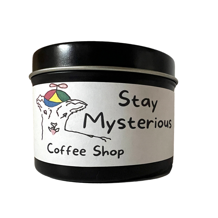 Stay Mysterious Coffee Scented Candle