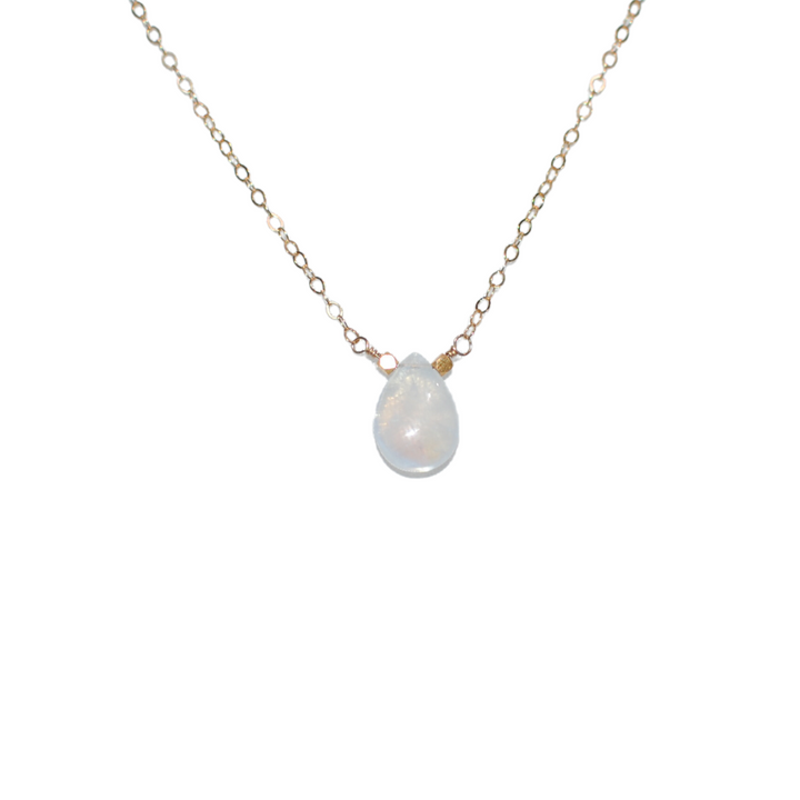 Don't Quit Your Daydream Moonstone Necklace