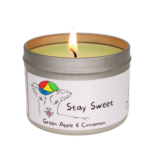 Stay Sweet - Green Apple & Cinnamon Candle