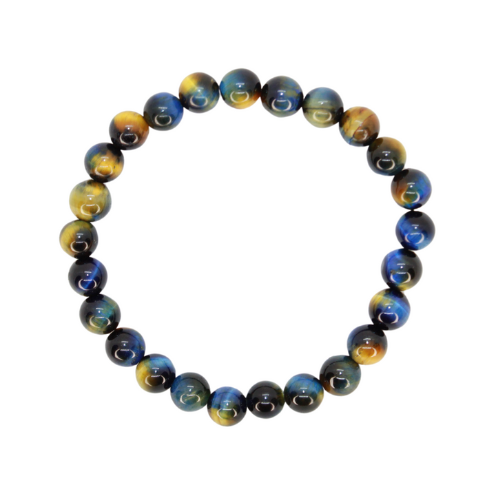 Bishop's Blue Tiger Eye Bracelet